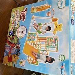 【お値下げ】くまのプーさん　おりたたみキッズパークの画像