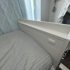 【お渡し済み】シングルベッドフレーム　ニトリの画像