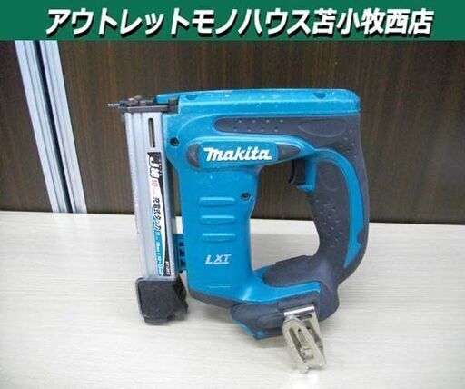 マキタ 充電式タッカ ST120DRF バッテリ(BL1460）充電器(DC18RC T) 14.4V/6.0Ah ステープル肩幅10㎜×長さ10～22㎜ ケース付 苫小牧西店