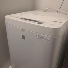 洗濯機 SHARP 4.5kg ES-G4E5の画像