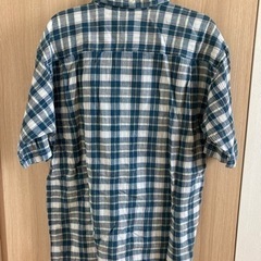 メンズ綿100%半袖シャツMサイズの画像
