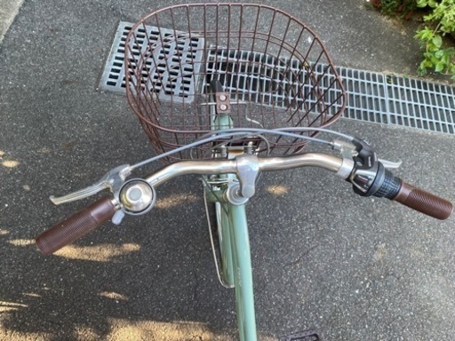 【お譲り先決まりました】自転車 クリオスEX ソフトカーキ　26インチ