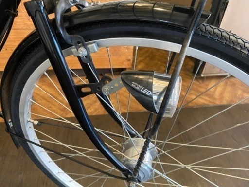 【LEDオートライト】6速　26インチ自転車