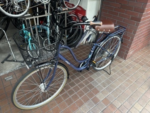 26インチ　外装6段変速　ledオートライト付き