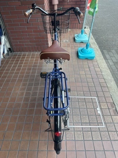 26インチ　外装6段変速　ledオートライト付き　