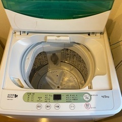 洗濯機 4.5kg 2017年式の画像