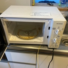 電子レンジ アイリスオーヤマの画像