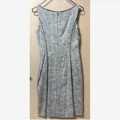 【超美品】ツイードワンピ  タイトスカート ワンピースの画像