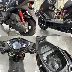 シグナスX3型✨セル1発‼️リアボックス✨ヤマハ125cc 全国陸送‼️の画像