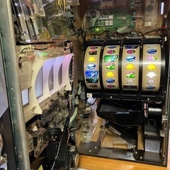 パチスロ 輪廻のラグランジェ コイン不要機付き 実機 100V家庭用電源