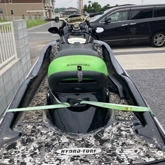 ジェットスキーkawasaki 15F、軽トレーラー書類あり