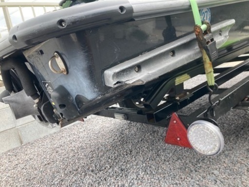 ジェットスキーkawasaki 15F、軽トレーラー書類あり