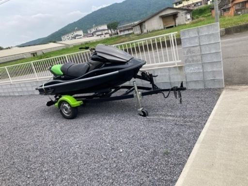 ジェットスキーkawasaki 15F、軽トレーラー書類あり