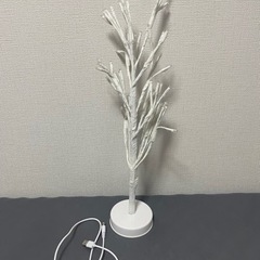 【7月末まで】イルミネーションツリー　白の画像