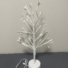 【7月末まで】イルミネーションツリー　白