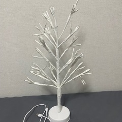 【7月末まで】イルミネーションツリー　白の画像