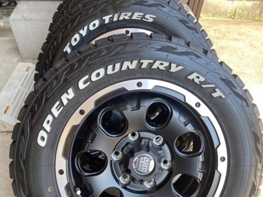 バリ山TOYOオープンカントリーR T 4本ホイルセット