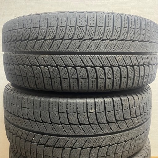 スバル　WRX STI 純正オプションホイール　スタッドレスタイヤ　ミシュランX-ice3＋　245/45R18 100H