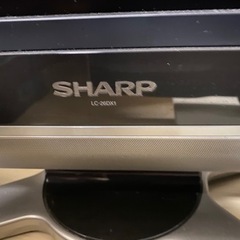 ★★シャープのテレビ/世界の亀山モデル/AQUOS/ブルーレイはジャンク/LC-26DX1の画像