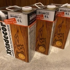 キシラデコール 4l×3缶