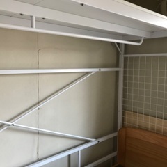 ニトリ　ハンガーシェルフの画像