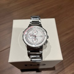 ドルガバ　クロノグラフウォッチ　定価8万円　中古　箱あり