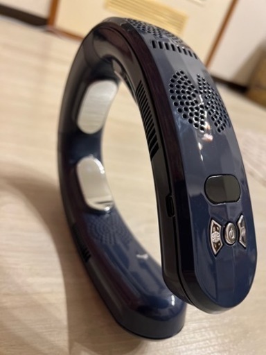 首掛け扇風機(新品ブルー)