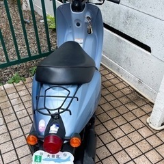 【受付中止中】原付　トゥデイ　ブルー 走行良好の画像