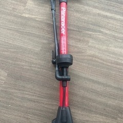 パナレーサー BFP-04AGA-R [スポーツ用アルミフロアポンプ 赤]の画像