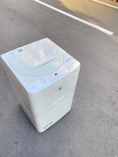 ?‍♀️☘️大阪市内配達設置無料?‍♀️シャープ洗濯機5.5kg 風乾燥3kg?保証有り