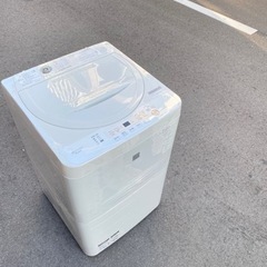 ?‍♀️☘️大阪市内配達設置無料?‍♀️シャープ洗濯機5.5kg 風乾燥3kg?保証有り