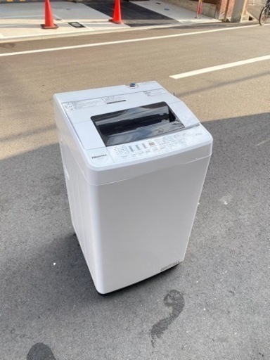 ?‍♀️☘️大阪市内配達設置無料?‍♀️ハイセンス洗濯機4.5kg?保証有り