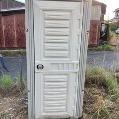 仮設トイレ　中古　水洗式