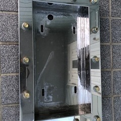 パイロットランプ付き　中型ナンバー枠の画像