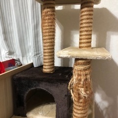 【使用感有】キャットタワーの画像