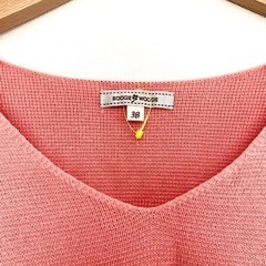 【8月15日処分します。】 BOOGIE WOOGIニット サマーニット 38 M Ｖネックの画像