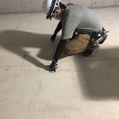 建築測量(墨出し工事)の画像
