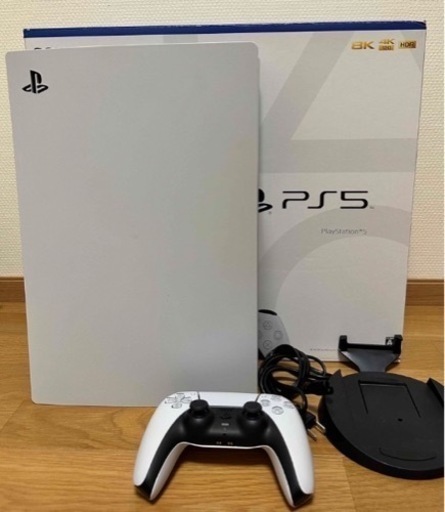 PS5+モニター&アーム　ヘッドホン　リモコンセット