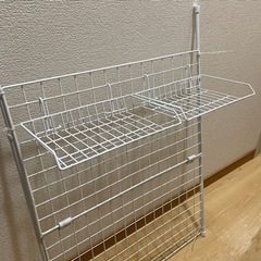 ワイヤーネット棚　DIY 80cmの画像