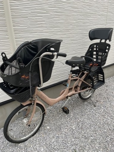 【Emi様購入済み】3段変速ママチャリ 前後OGK製チャイルドシート付き