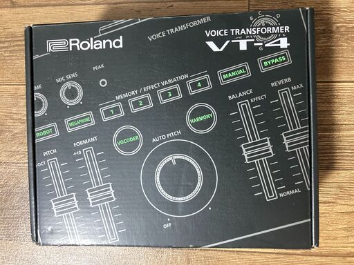 【お取引終了】Roland Voice Transformer VT-4 新品未開封品