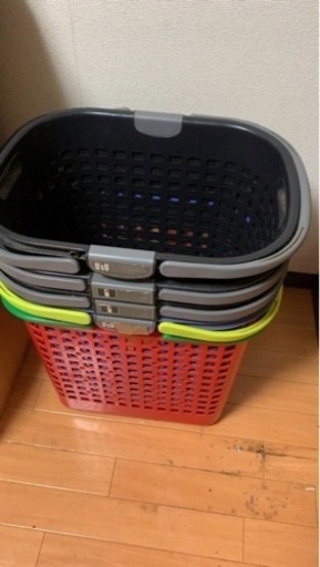洗濯カゴ　4つセット