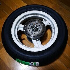 nsr50　リアホイール　新品レインタイヤ付bt-601ss