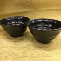 未使用品 黒ゆず渦紋 5.5丼 丼 うつわ 和食器 2個セット ...