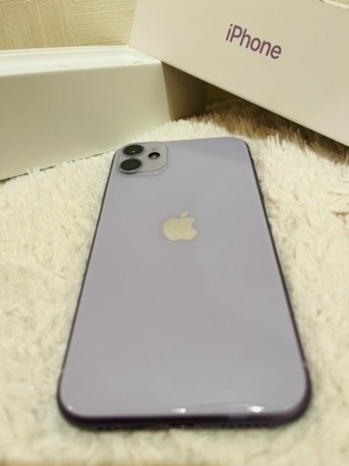 早い者勝ち！超美品【iPhone 11】パープル 128GB SIMフリー