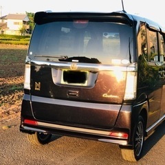 ホンダN BoxカスタムG ターボパッケージ＊H24年＊10万キロ＊ナビ＊テレビ＊バックカメラ＊ドライブレコーダー＊右左パワースライドドアの画像