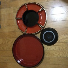 回転式寿司桶+小鉢5個  D34