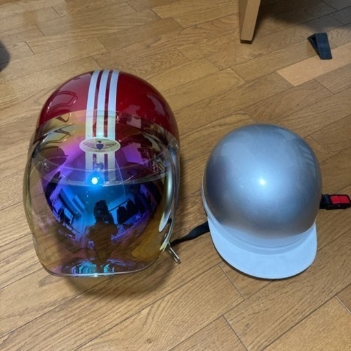 ヘルメット二つ　YAMAHA 他