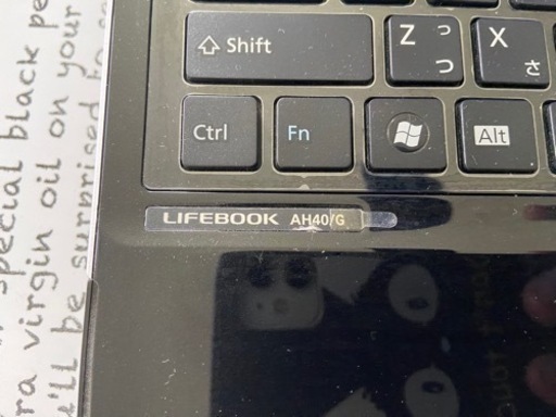 fujitsu  富士通ノートパソコン　15.6インチ