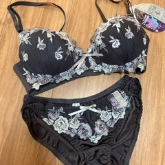 新品・未使用 ブラ&ショーツセット サイズLの画像